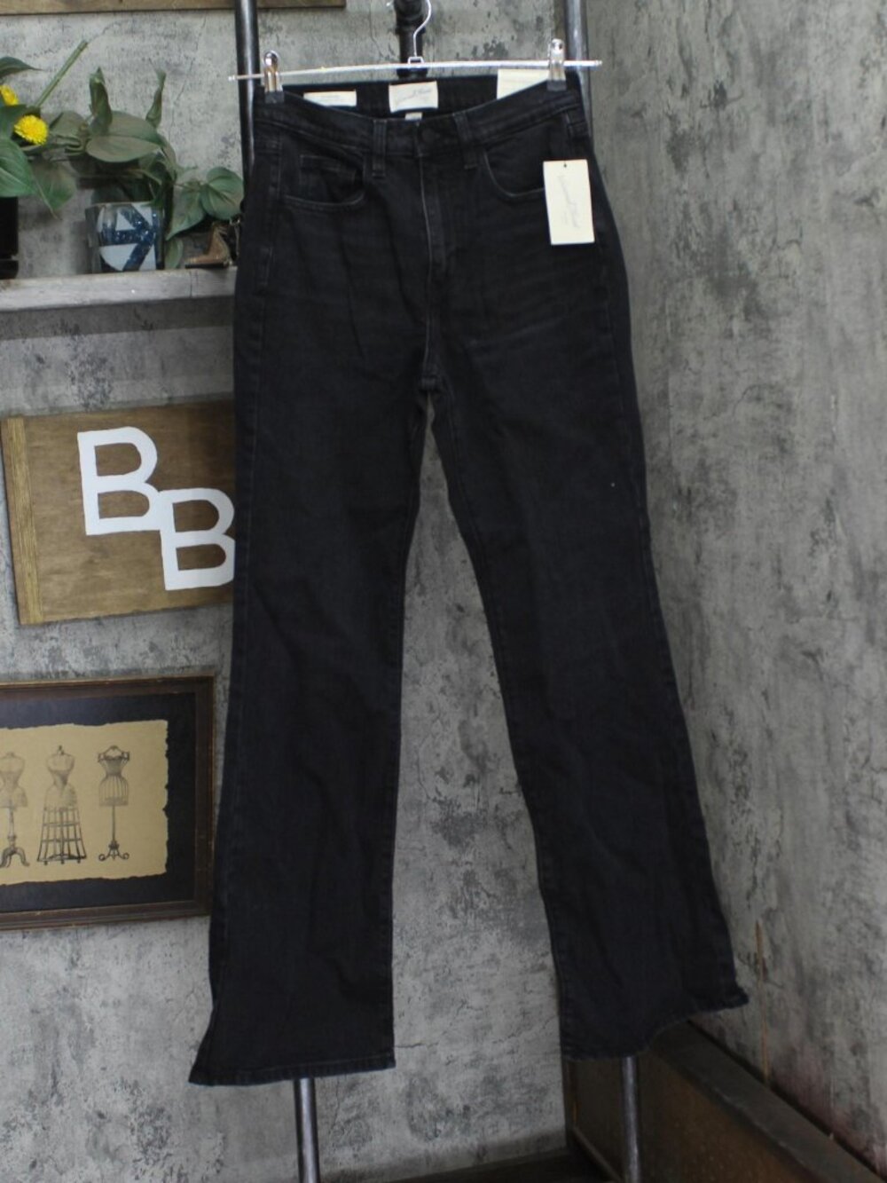 Universal Thread Black Universal Thread High Rise Flare Jeans Wash 2